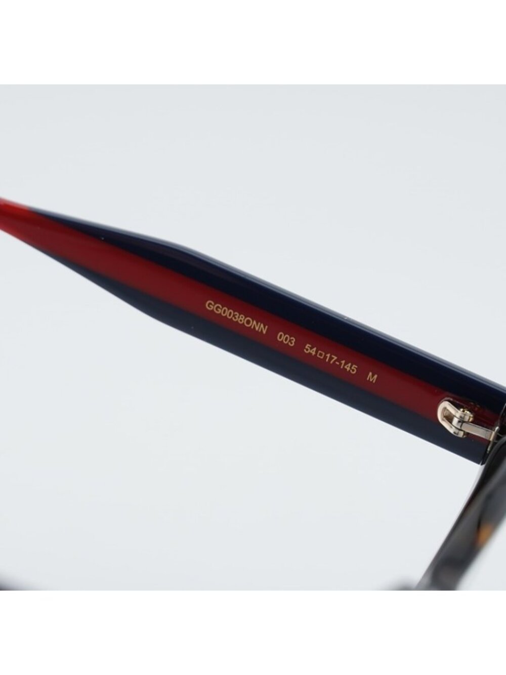 Gucci GG0038ONN 003 Eyeglasses Havana 54mm Square Frame - Picture 8 of 12